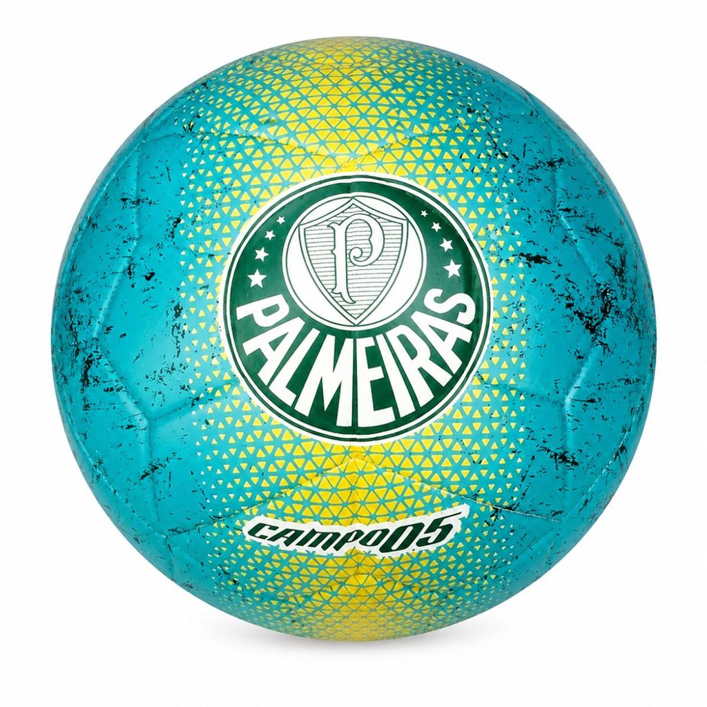 Bola Futebol Campo Do Palmeiras Verde Água Oficial Dualt
