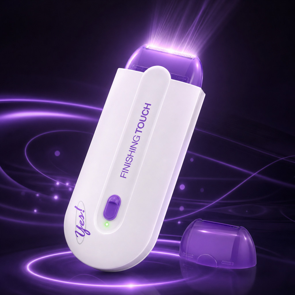 Depilador Elétrico Feminino Recarregável USB Portátil