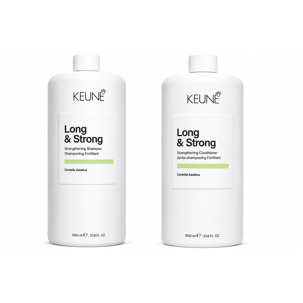 Keune Kit  Shampoo e Condicionador  Long & Strong 1000ml