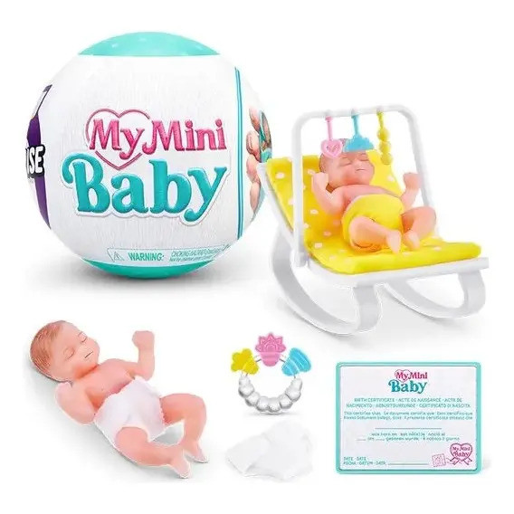 My mini Baby Series surpresa Boneca bebe miniatura Candide zuru — imagem 2 de 2