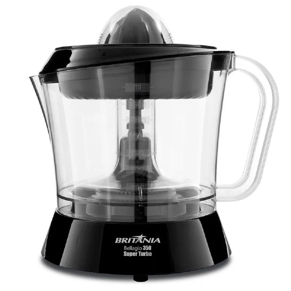 Espremedor de Frutas Britânia Bellagio 350 1,5 L 35 W Preto 127 V