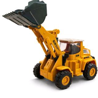 Escavadeira Miniatura Trator Máquina Obra Brinquedo Coleção