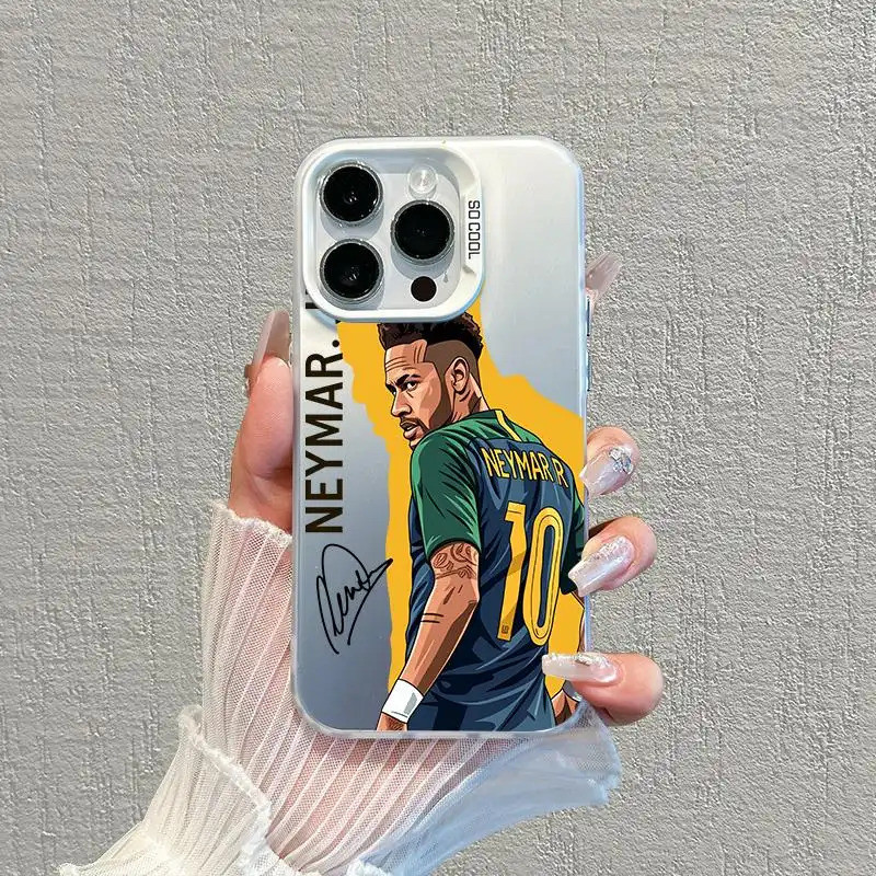 Neymar's anti-shock case For iPhone 11 12 13 14 15 16 17 Pro Max Plus Samsung case S25 S24 S23