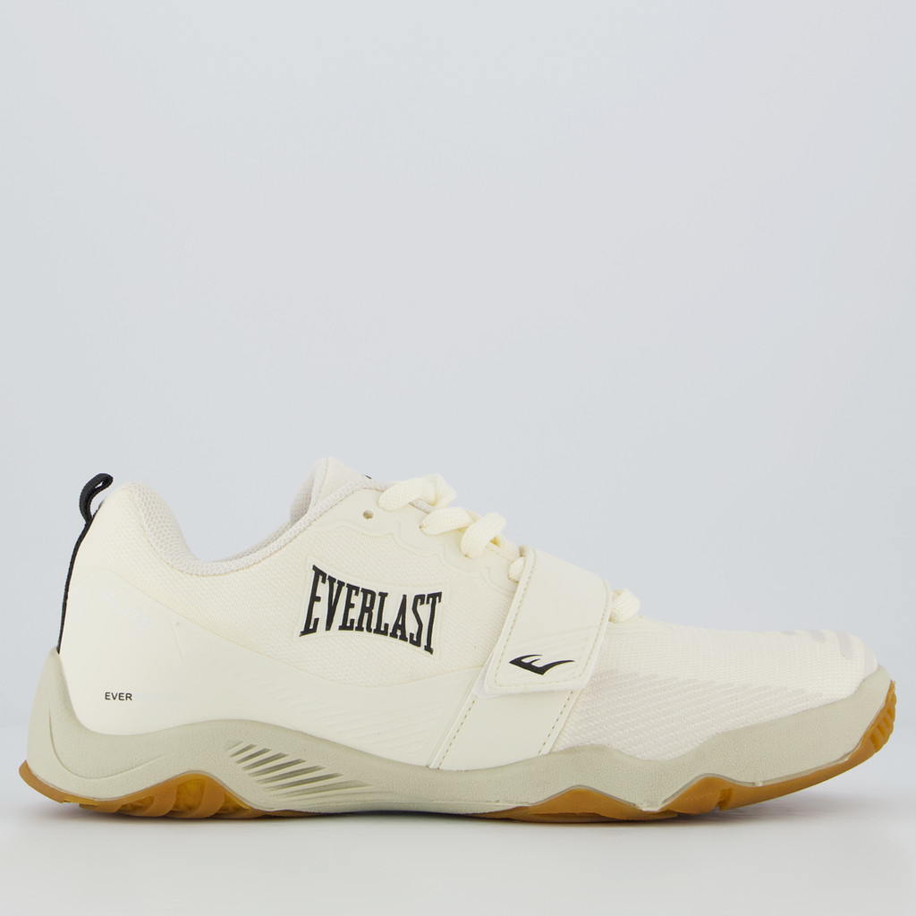 Tênis Everlast Elite Bege e Preto