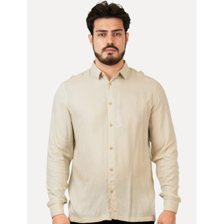 Camisa Colcci Masculina Relax Logo Areia em Oferta na Shopee