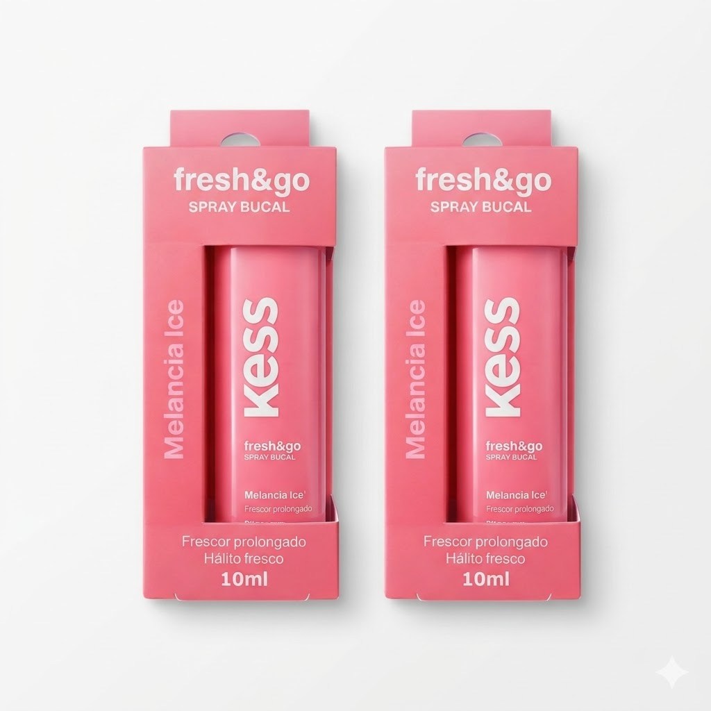 2UN Spray Bucal Kess Fresh&Go Melancia Ice