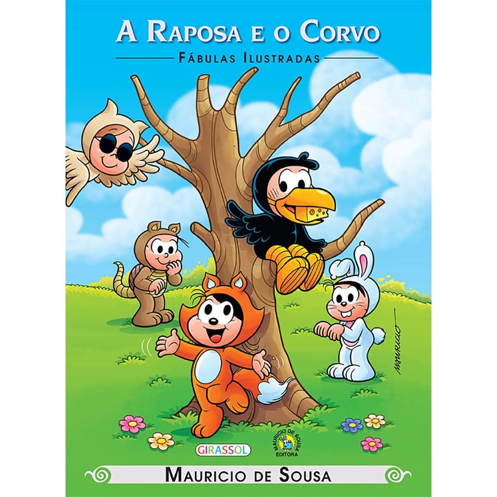 Turma da Mônica | Fábulas Ilustradas | A Raposa e o Corvo