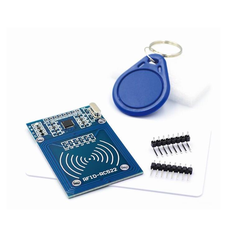 Módulo sensor De Cartão RF MFRC-522 RC522 RFID Para Enviar S50 Fudan , Chaveiro Relógio nmd raspb