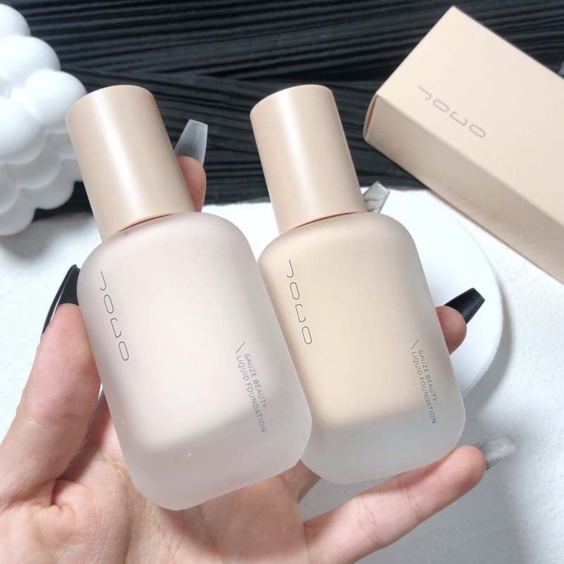 JOCO luz gaze beleza base líquida hidratante corretivo de longa duração não-despertar creme de base de pele beleza impec