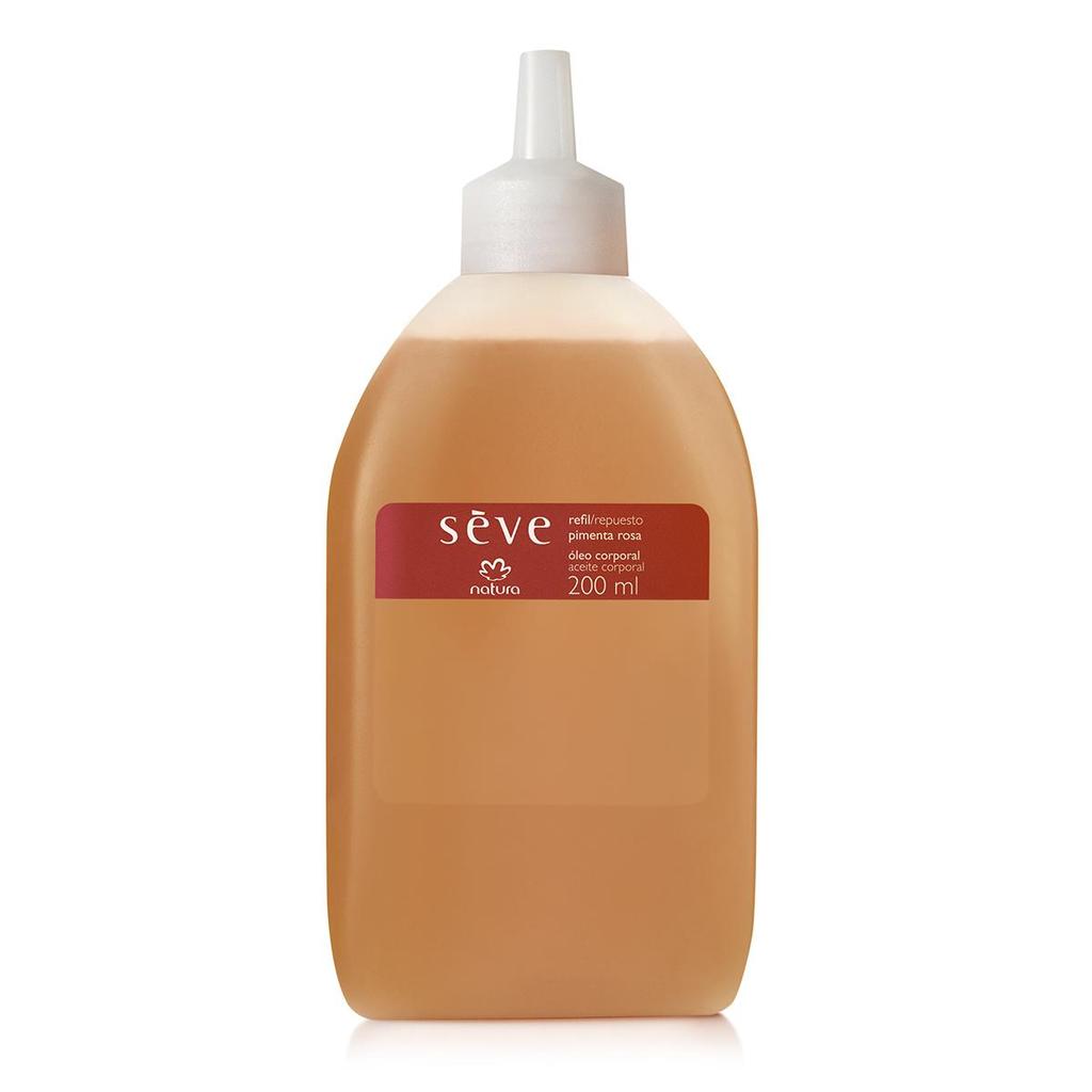 Refil Óleo Corporal Natura Sève Pimenta Rosa 200ML