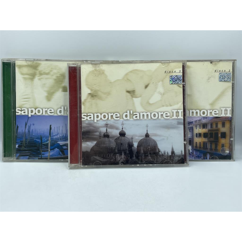 CD VARIOS ARTISTAS CD''S- SAPORE D''AMORE 2- CD 1/2/3