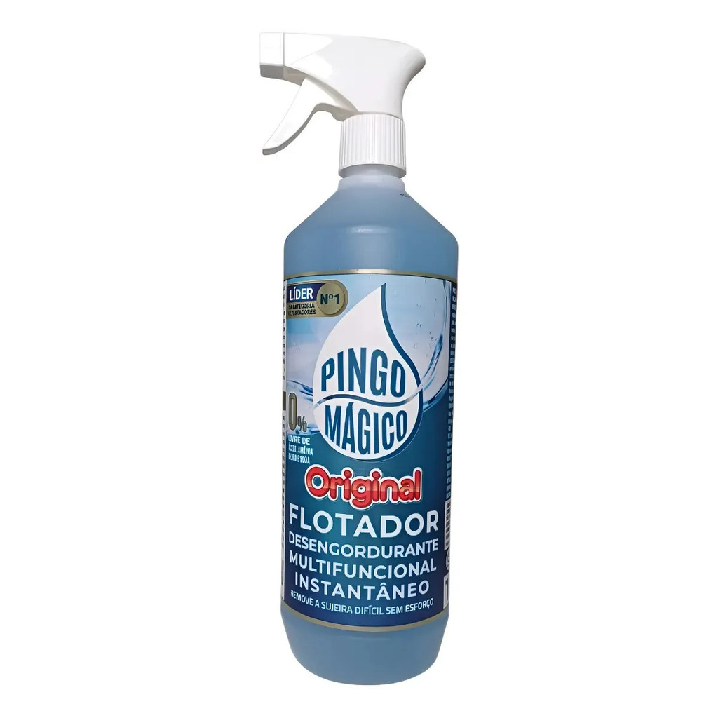 Limpador Perfumado Pingo Mágico Flotador 1l Remove Sujeira Original 7899926001351