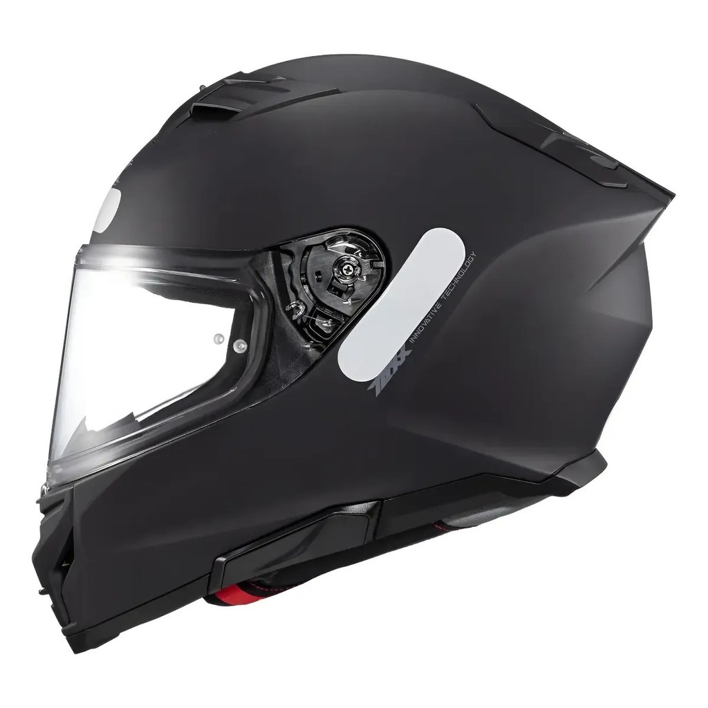 Capacete Fechado Texx Kaiman Preto Fosco Com Óculos Interno Masculino Feminino Integral