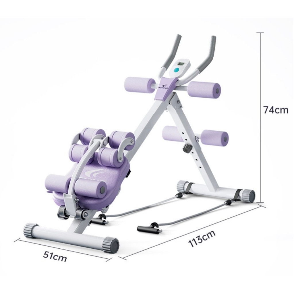 Escalador Silencioso - Modeladora de Glúteos, Suporta Até 150kg+ 5Níveis de Inclinação