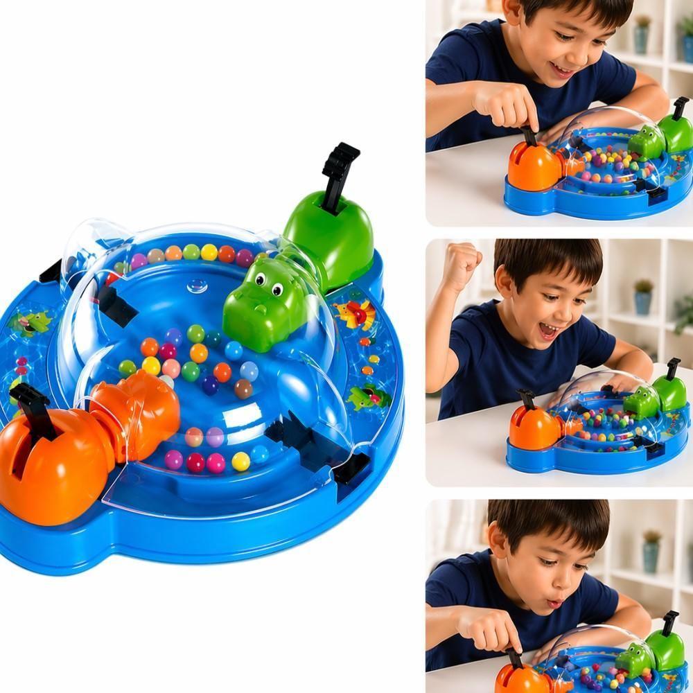 JOGO PAPA BOLINHAS HIPOPOTAMO PAPA TUDO BRINQUEDO COME COME PESCARIA INFANTIL EDUCATIVO INTERATIVO