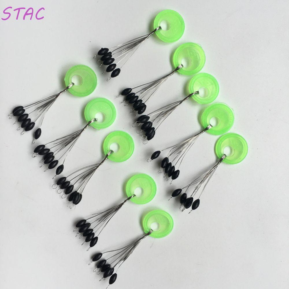 STAC Bobber De Pesca Bóia Ferramentas Rolha Oval Equipamento De 600 Pcs