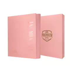 Pasta Premium 3x3 Rosa com 20 Folhas BRA - BC-2054