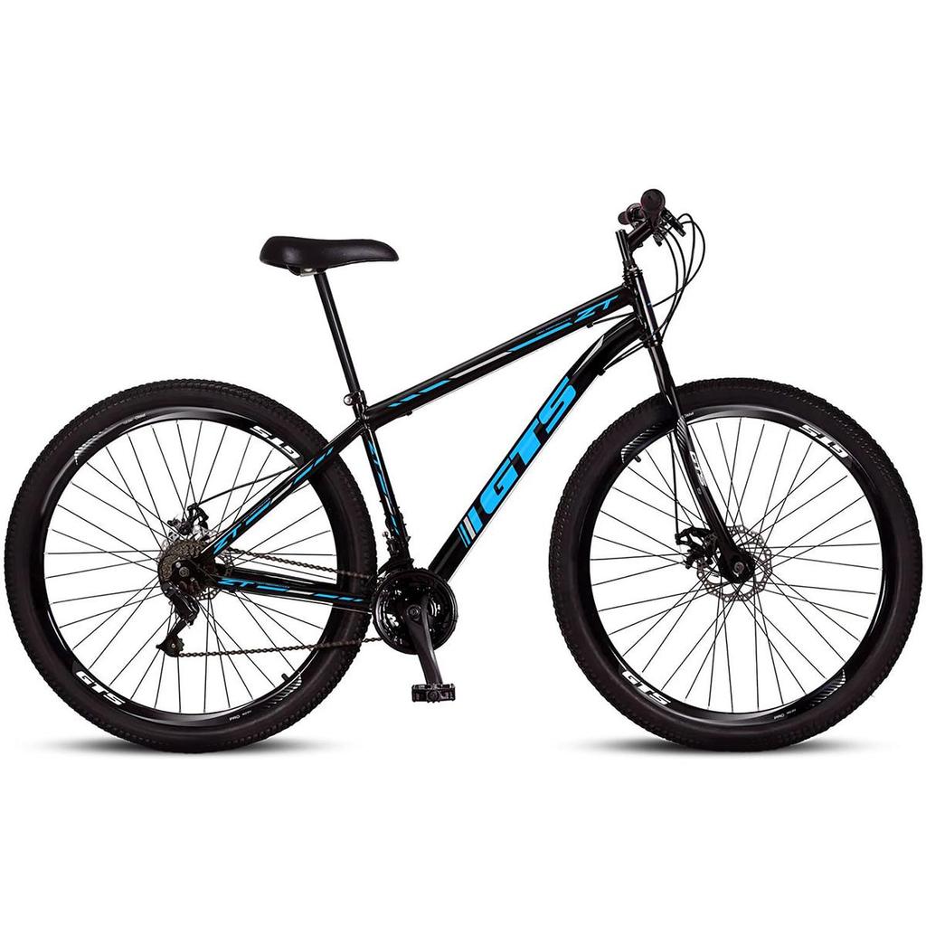 Bicicleta Aro 29 Gts ZT Aço Carbono 21 Marchas Freio Disco