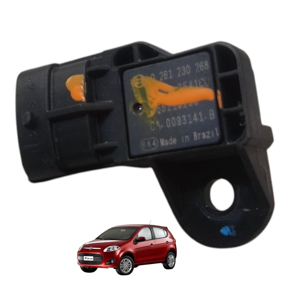 Sensor pressão map uno palio punto 2001 a 2022