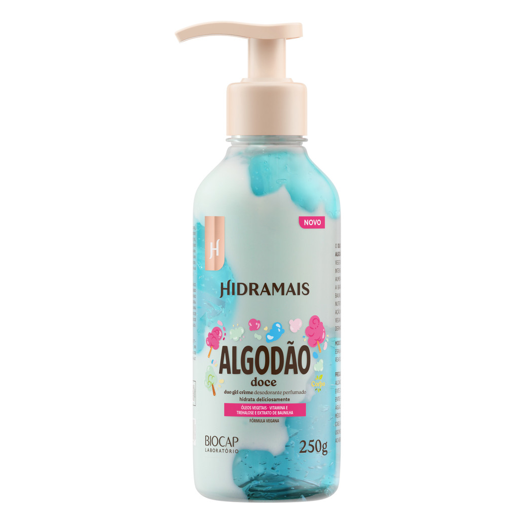 Imagem Creme Duo Gel Algodão Doce | Hidratação Perfumada