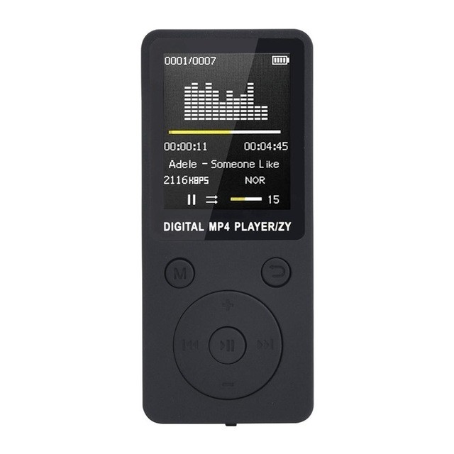 Nova Chegada Portátil MP4 Lossless Sound Music Player Gravador FM Walkman Mini Suporte Música , Rádio , Gravação , MP3 ,