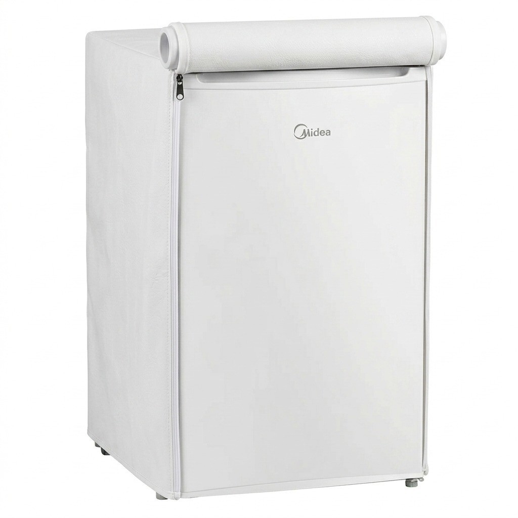 Capa Para Frigobar Midea Inverter 124L - Corino Branco