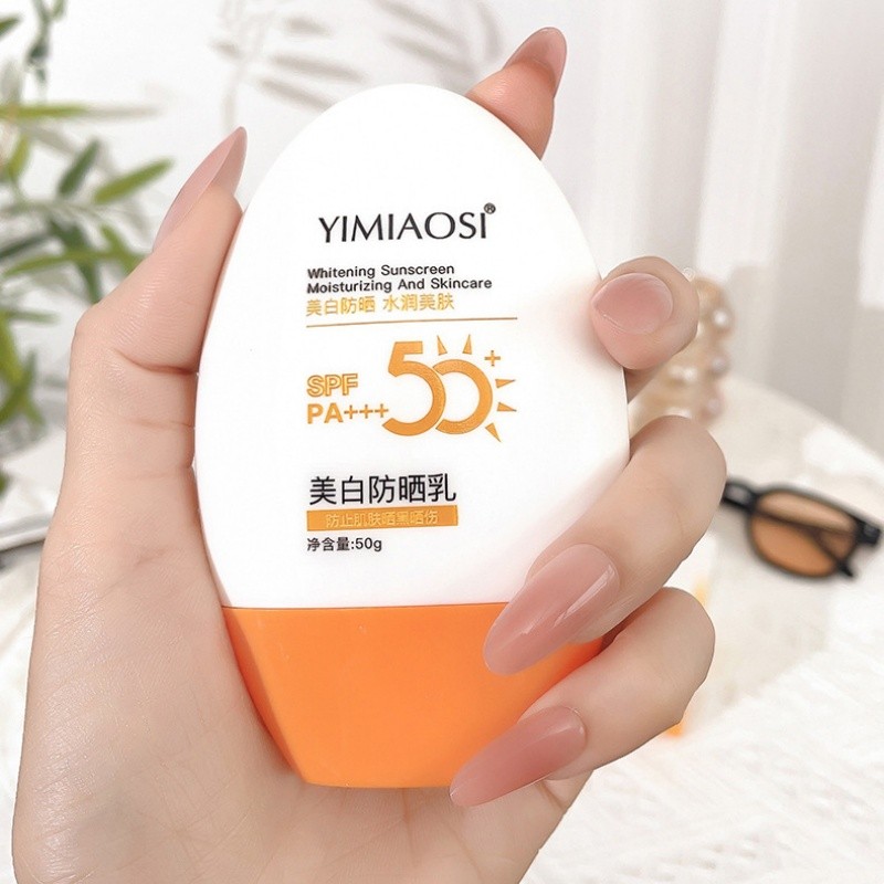 YIMIAOSI YIAOSI Protetor Solar FPS50+PA+++ Loção Protetor Solar Branqueadora Protetor Solar Spray Refrescante Corpo Femi
