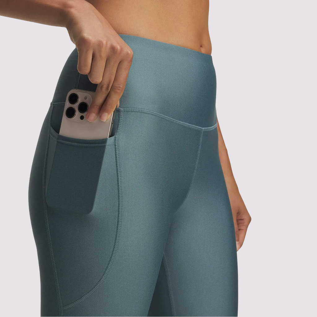 Calça Legging Under Armour HG Rise Feminina Verde