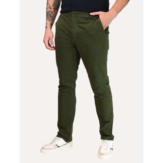 Calça Aramis Masculina Chino Color Basica Verde Militar em Oferta na Shopee
