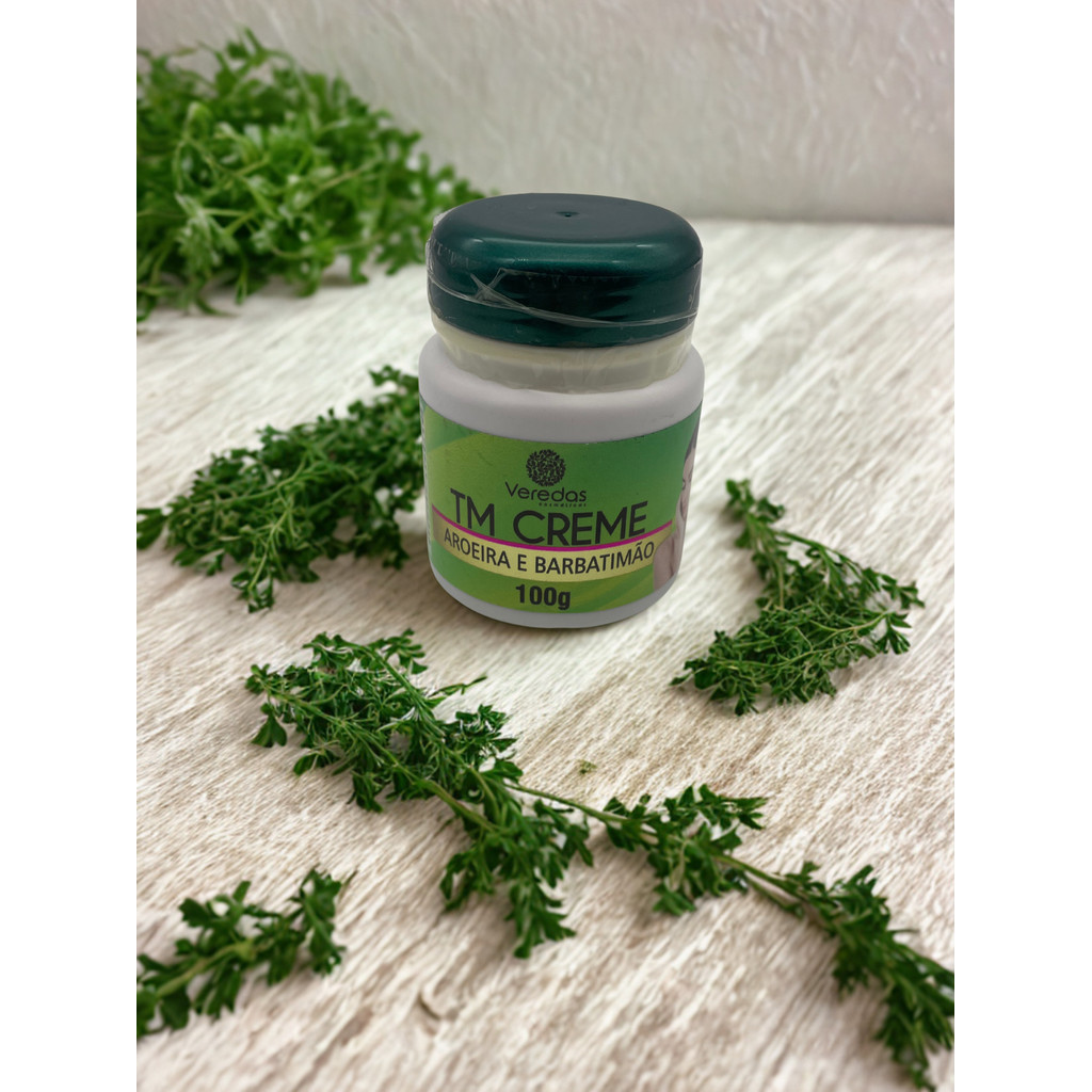 Creme TM Barbatimão e Aroeira Veredas – Cuidado Natural para a Pele