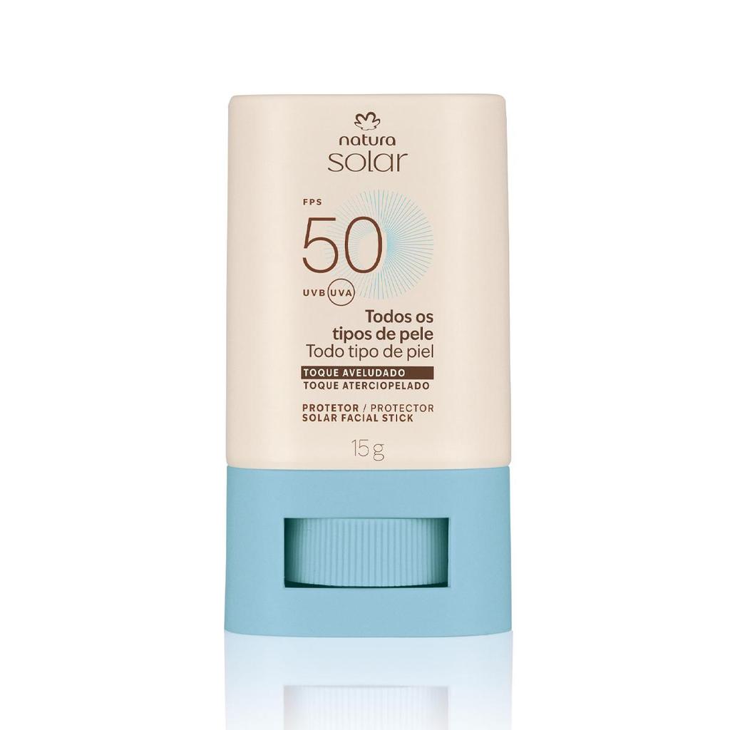 Protetor Solar Natura Stick Incolor FPS 50 15G