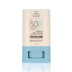 Protetor Solar Natura Stick Incolor FPS 50 15G