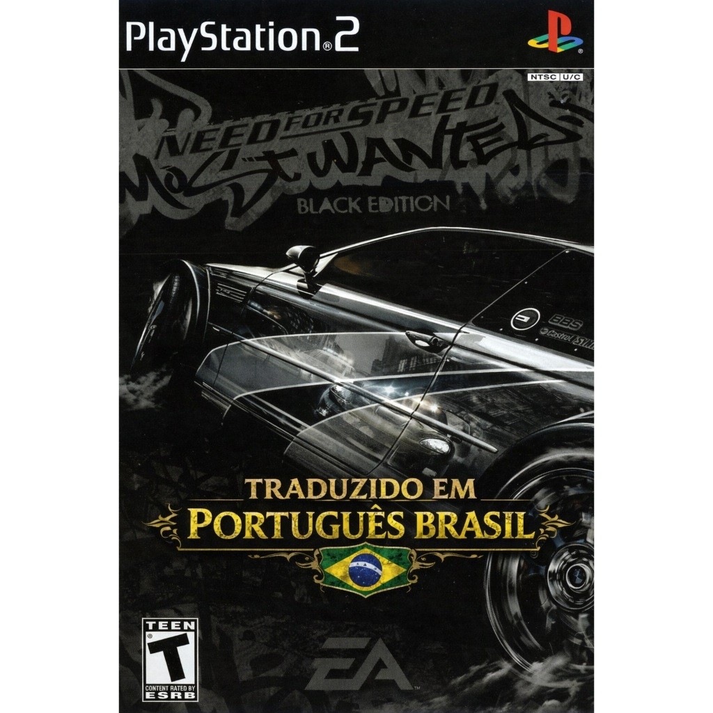 Need for Speed Most Wanted Black Edition PS2  Traduzido PT|BR  PlayStation 2 Desbloqueado