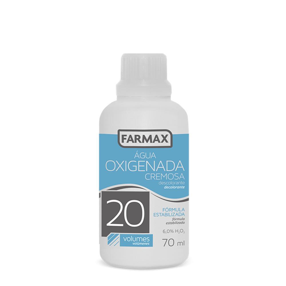 Água Oxigenada Cremosa 20 Volumes Farmax 70ml