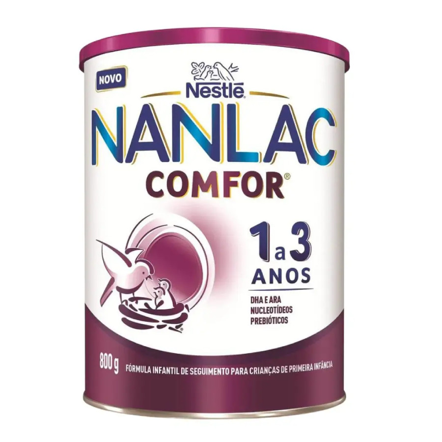 Leite Nanlac 1 A 3 Comfor 800G VALIDADE 07/2026