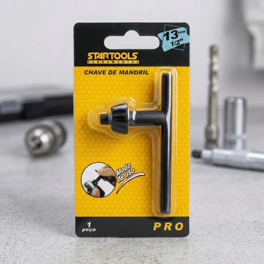 Chave Mandril 13mm Furadeira Aperto Preciso Profissional