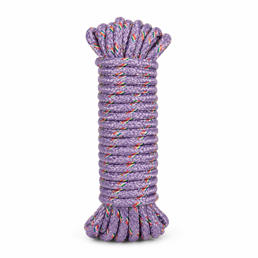 Corda De Varal Nylon 4mm Reforçada 10m Alta Resistência Varal de Roupas Lavanderia Varal Externo e Interno