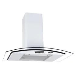 Coifa de Parede 75cm Vidro Curvo Slim Fogatti
