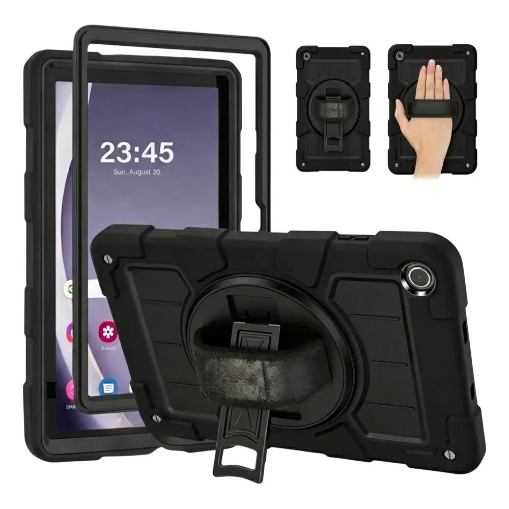 Capa Á Prova De Queda 3 Em 1 Para Galaxy Tab A9+ Plus 11 Pol