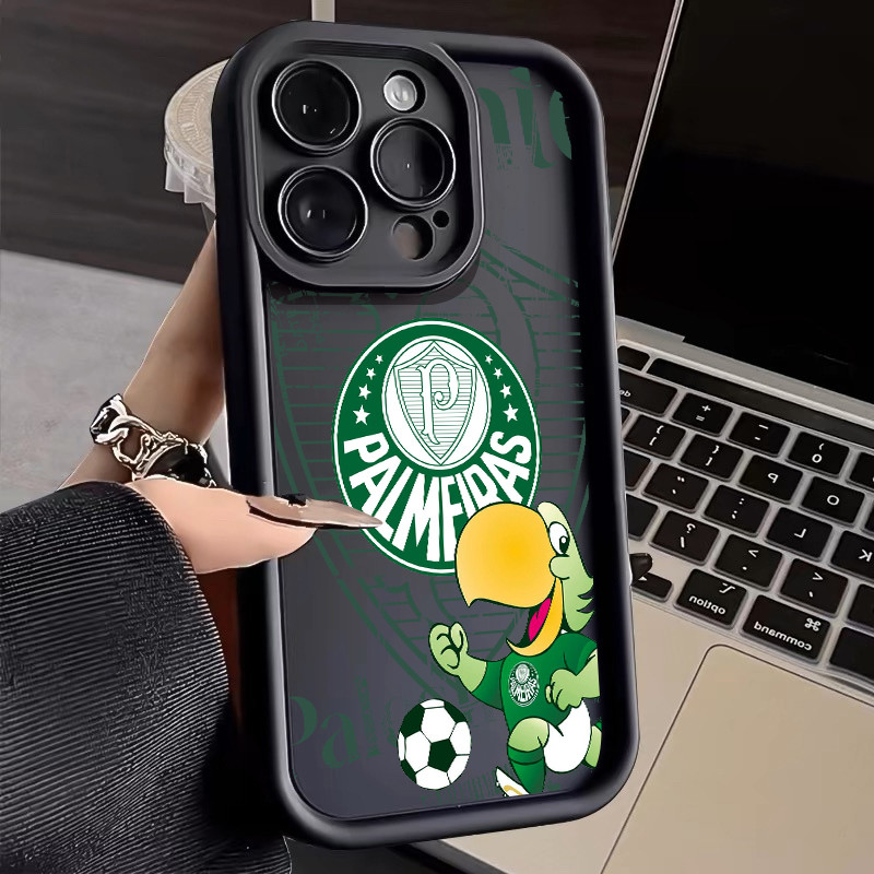 Capinha celular Mascote do Palmeiras Club para iPhone 12 13 xr xs max 11 16 14 pro max 15 plus Capa silicone