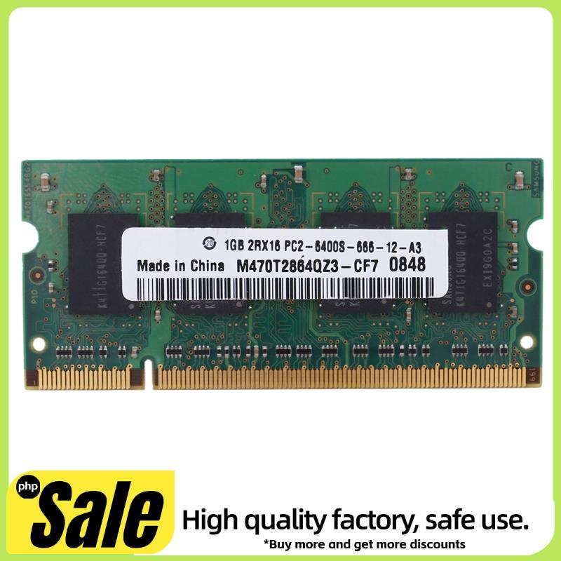 Memória RAM Para Notebook DDR2 1GB 2RX16 800MHZ PC2-6400S 200 Pinos SODIMM Laptop