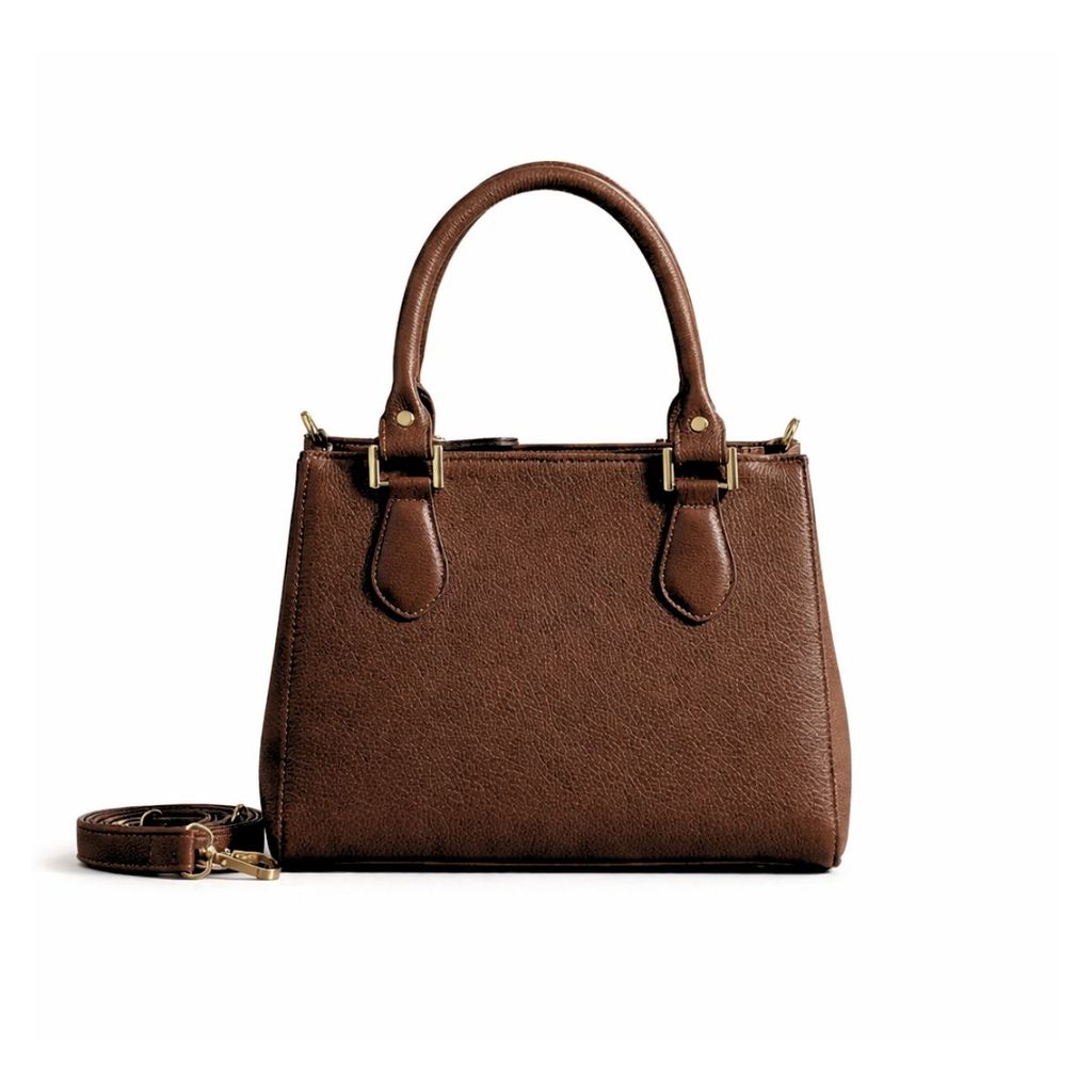 Bolsa Feminina Couro Legítimo Tote Média Transversal Ray
