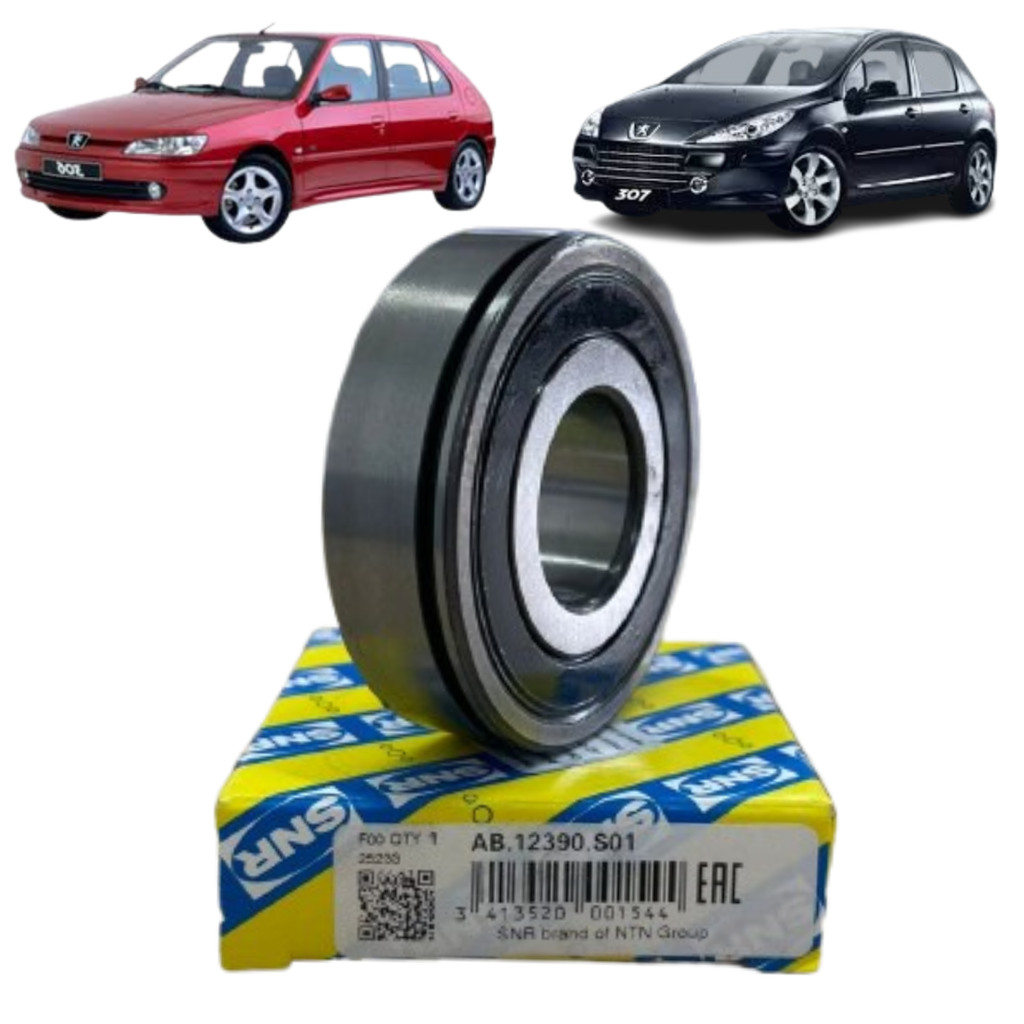 ROLAMENTO AB12390.S01 CAMBIO PILOTO PEUGEOT 307 205 25X62X17