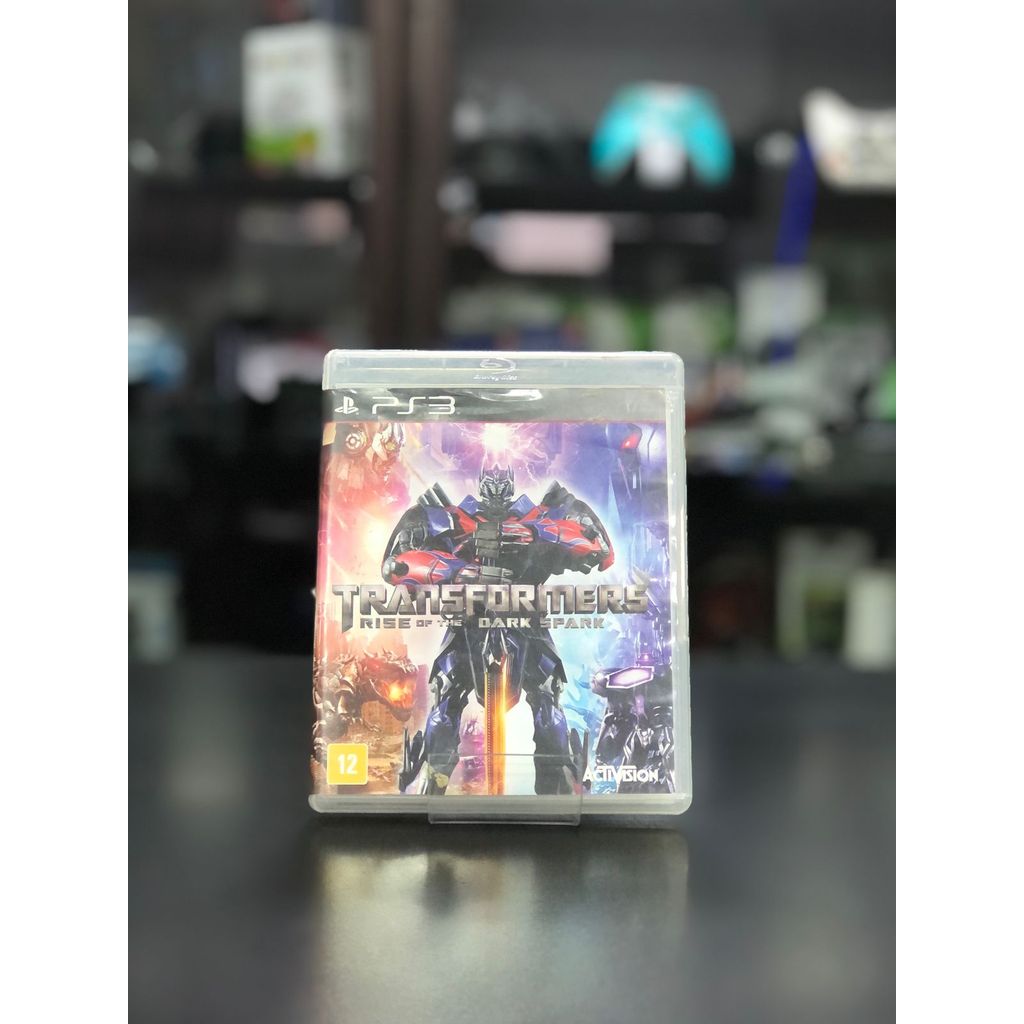 Transformers Rise Of The Dark Spark Ps3 Midia Física