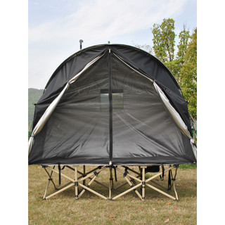 Tenda de soldado único com janela de tela de patente nacional, barraca Off-round, cama de acampamento, escritório, barra