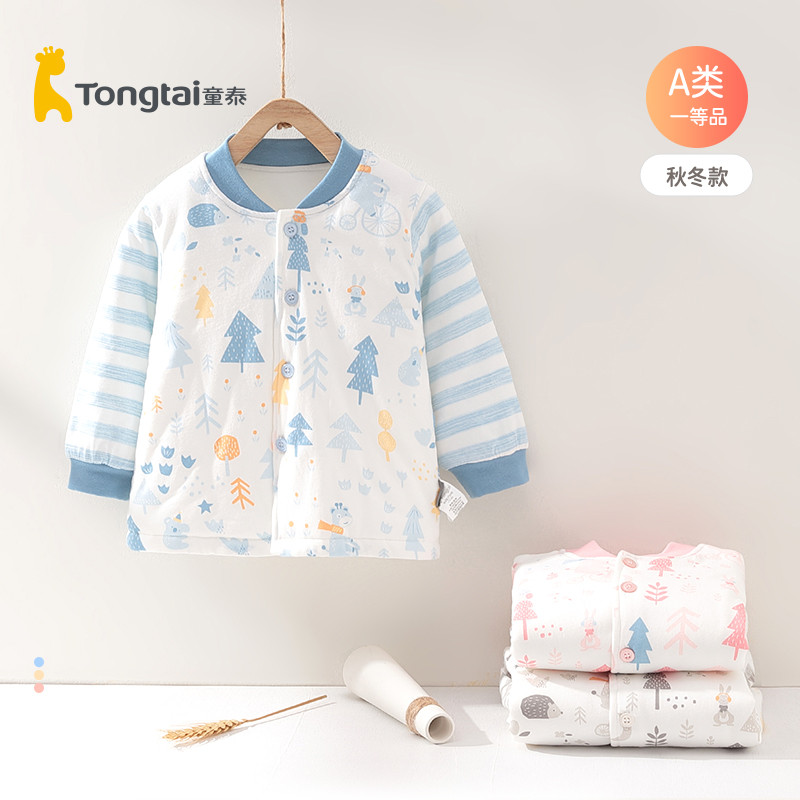 Tongtai Roupas de bebê Meninos Meninas Roupas acolchoadas de algodão Roupas infantis Roupas acolchoadas de algodão para 