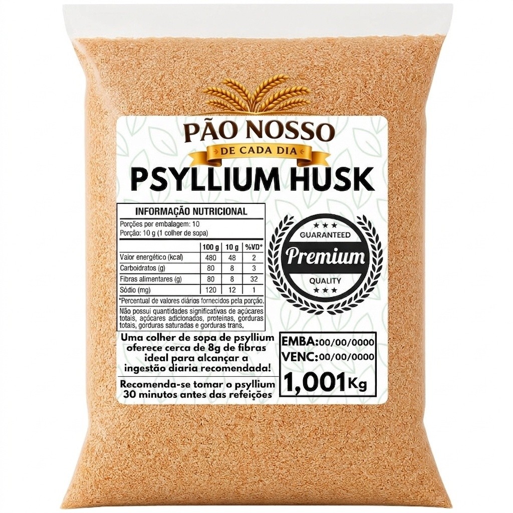 Psyllium Premium 100% Puro 1kg