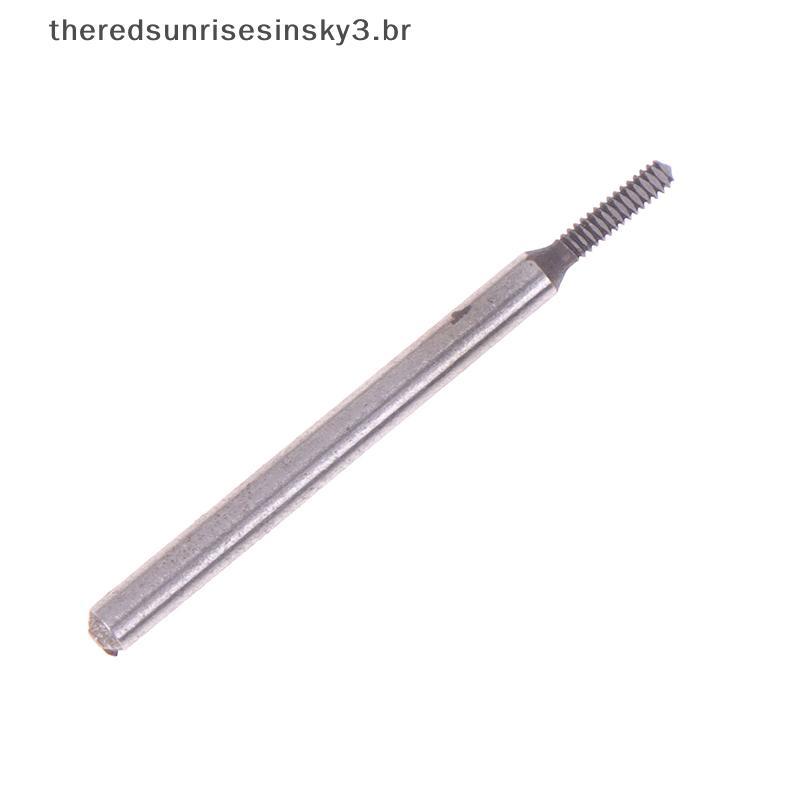 TSBR 1 Peça M0.9 HSS Mini Torneira Relógio Coroa Ferramenta De Reparo Micro M0.9 De Processamento De Rosca Interna .