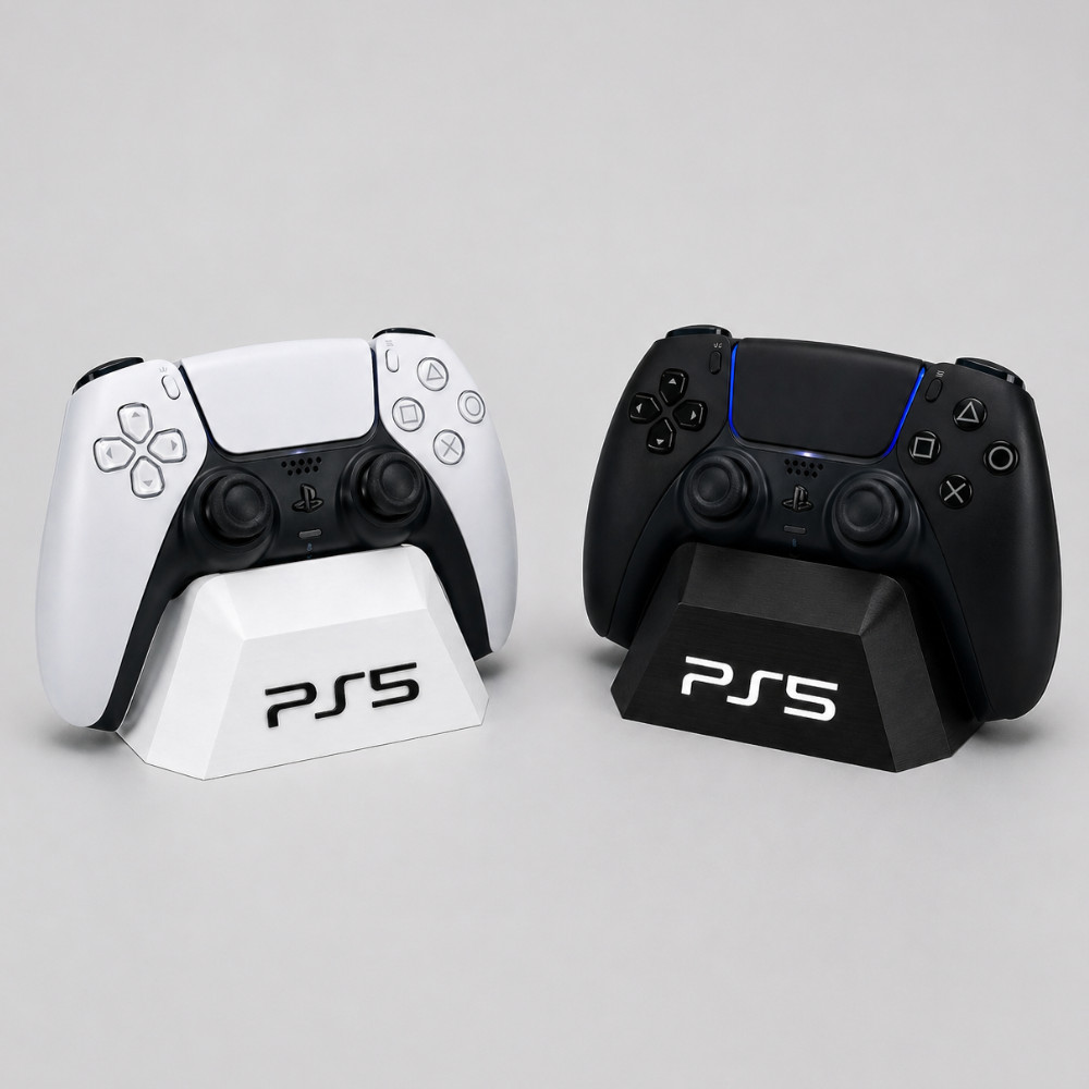 Suporte de Controle PS5 DualSense Playstation Organizador Setup Gamer Estação de Jogos Console e PC
