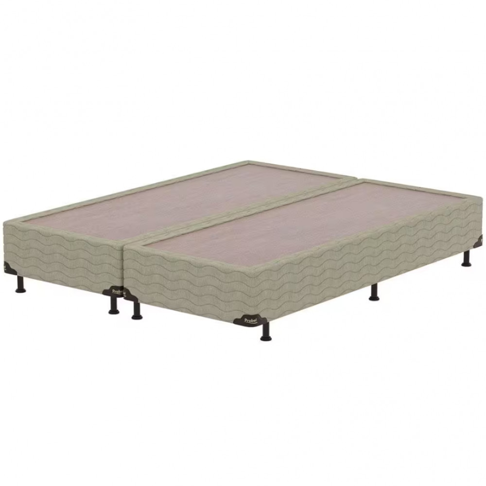 Base Box Fort Comfort Queen Size com Revestimento em Tecido Jacquard Probel